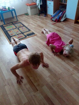 kids domáci tréning